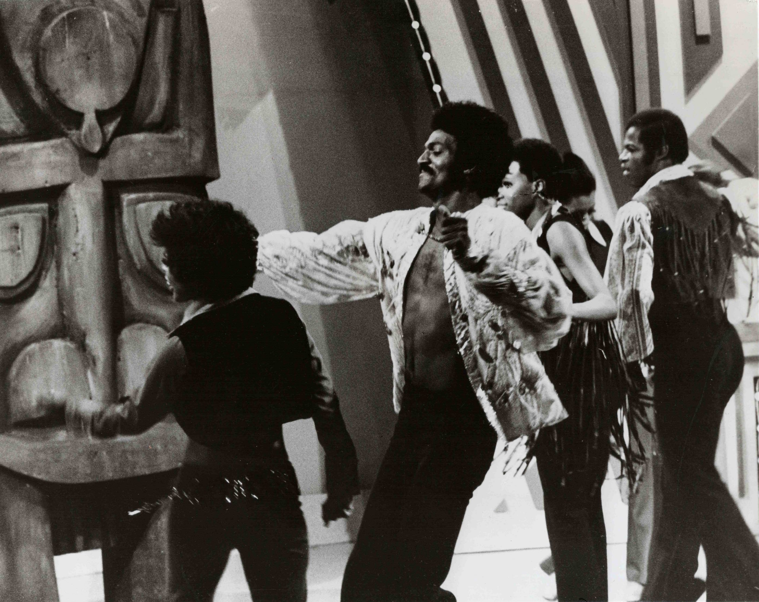 Donald McKayle with choreographers and dancers in ...& Beautiful