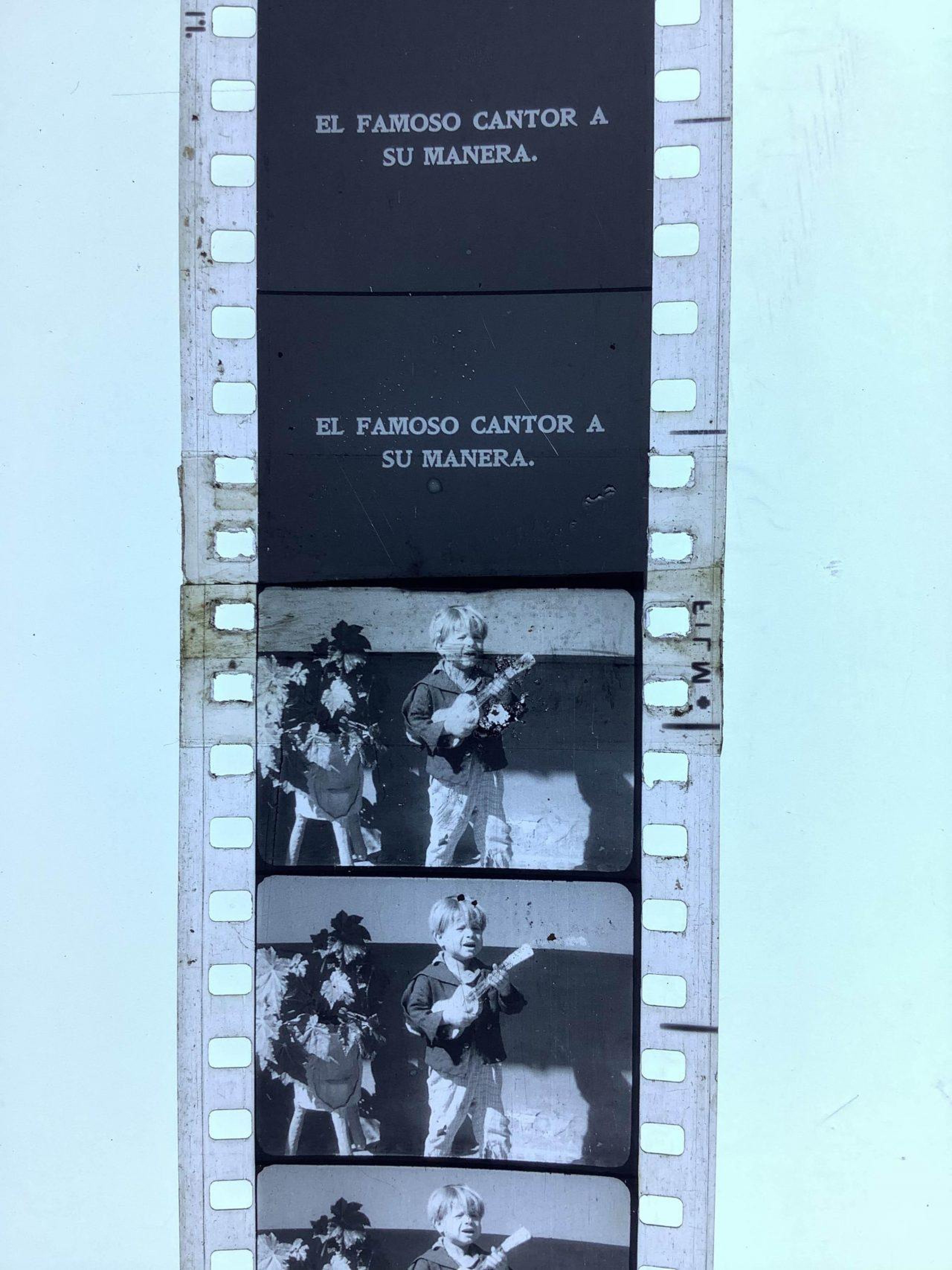 Film reel strip of Carlos Alonso Collection