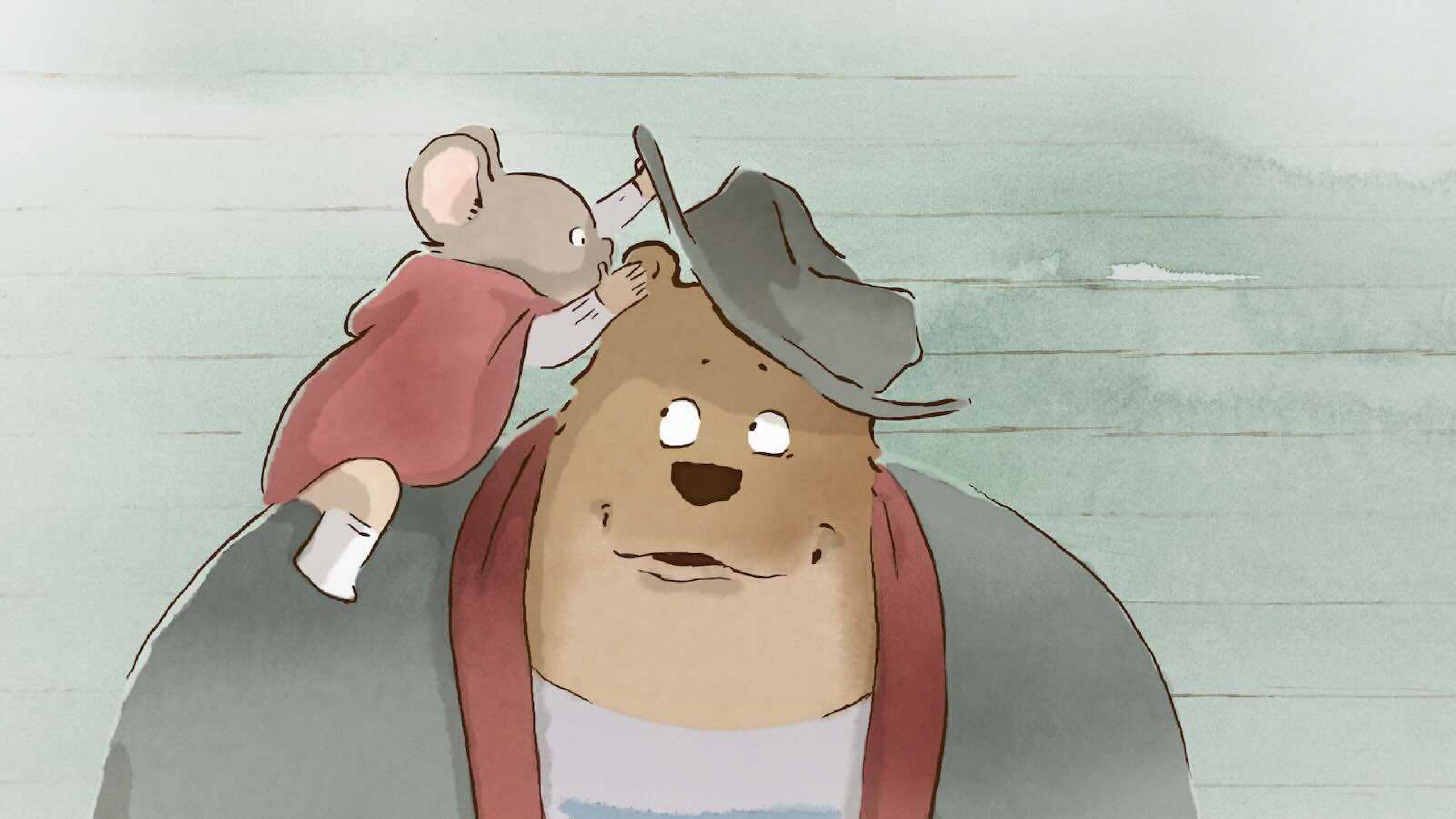 Still from animated film "Ernest & Celestine"