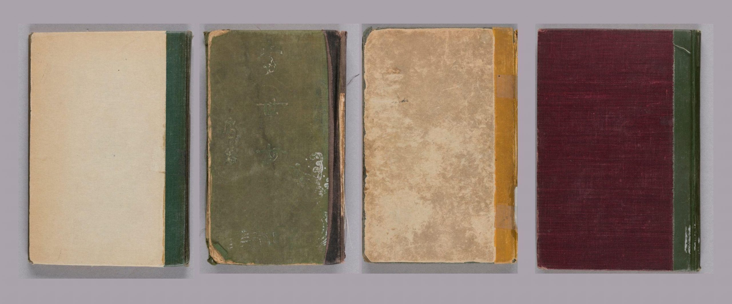 four books from the Tule Lake Japanese Language Library Collection