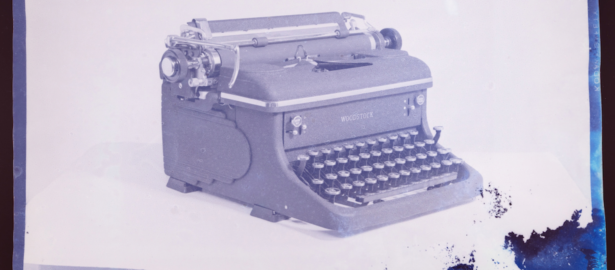 antique typewriter